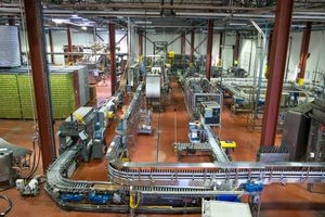 A brewerery canning plant