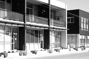 Retail and (I assume) apartments on North Loop