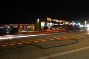 Night scene on the street