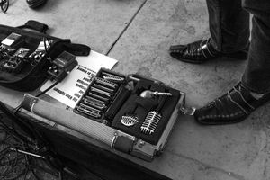 Churchwood microphones, harmonicas, set list