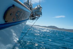 Schooner Seaward on the Sea of Cortez